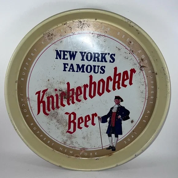 Ruppert Dining Vtg Ruppert Brewery New York Knickerbocker